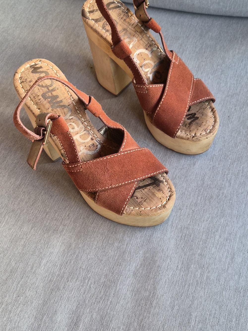 Sam Edelman Wooden Platforms - Picture 3 of 5